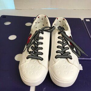 DISNEY MINNIE MOUSE WOMENS LOGO SNEAKERS SIZE 9